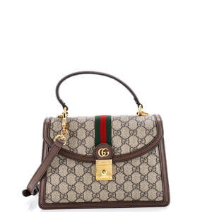 Gucci Ophidia Flap Top Handle Bag Gg #240411G22B